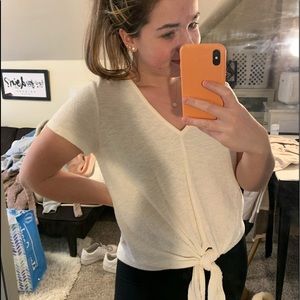 Madewell tie top